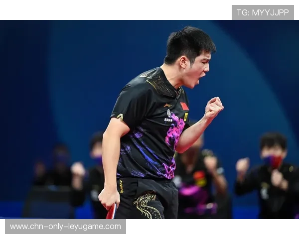 乒乓球赛场樊振东霸气庆祝，赛后媒体称其“国乒中流砥柱”